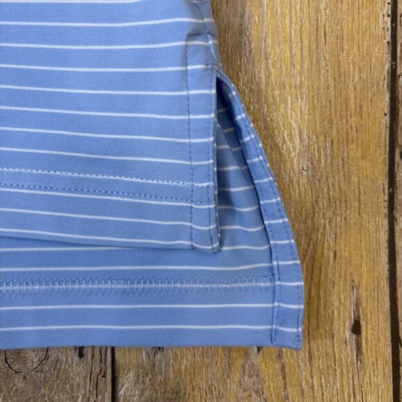 Peter Millar Summer Comfort Polo Golf Shirt Medium Coldstream Guards Golf Logo - Picture 11 of 12